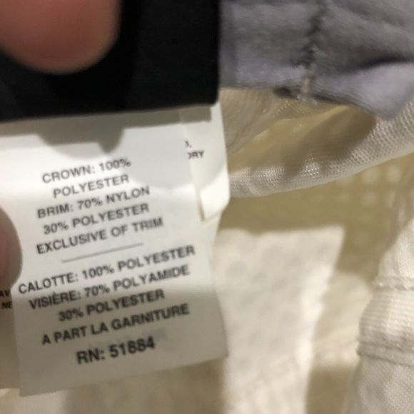 VTG Patagonia Mens Hat Cap White Bimini Fly Fishing Long Bill Hiking Outdoor USA - Picture 10 of 10